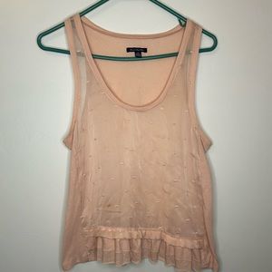 American Eagle Polka Dot Youth/Women’s Tank Top in Pink